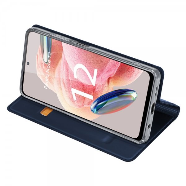 Dux Ducis Xiaomi Redmi Note 12 Fodral Skin Pro Series Blå