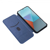 Xiaomi Redmi Note 13 5G Fodral Kolfibertextur Blå