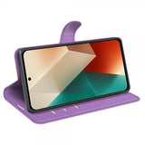 Xiaomi Redmi Note 13 5G Fodral Litchi Lila