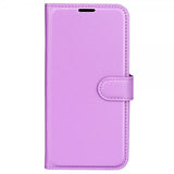Xiaomi Redmi Note 13 5G Fodral Litchi Lila