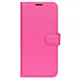 Xiaomi Redmi Note 13 5G Fodral Litchi Magenta