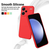 Xiaomi Redmi Note 13 Pro Plus 5G Skal med Strap Silikon Röd