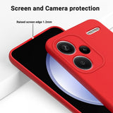 Xiaomi Redmi Note 13 Pro Plus 5G Skal med Strap Silikon Röd