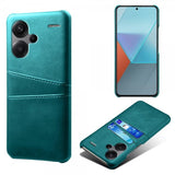 Xiaomi Redmi Note 13 Pro Plus 5G Skal med två Kortfack Grön