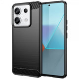 Xiaomi Redmi Note 13 Pro 5G Skal Borstad Kolfibertextur Svart