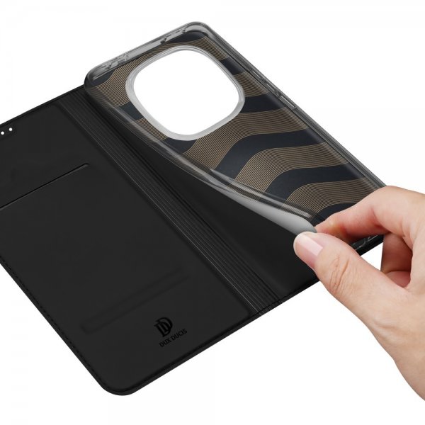 Dux Ducis Xiaomi Redmi Note 14 Pro 5G Fodral Skin Pro Series Svart