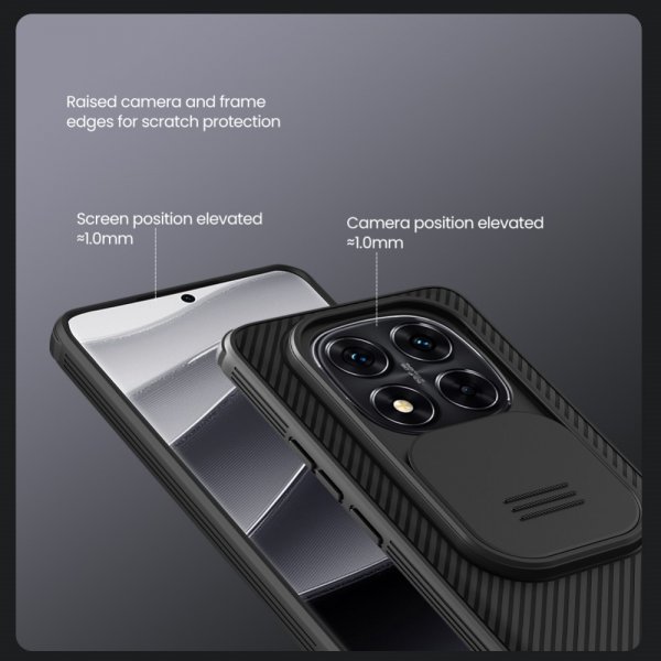 Nillkin Xiaomi Redmi Note 14 Pro Plus 5G Skal CamShield Pro Svart