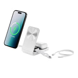 Alogic Trådlös Laddare Yoga 3-in-1 Vit