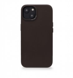 iPhone 14 Plus Skal Leather Backcover Brun