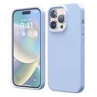 iPhone 14 Pro Skal Silikon MagSafe Blå