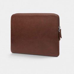 13" Macbook Leather Sleeve Brun