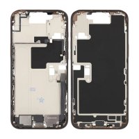 Mittenram med smådelar för iPhone 16 Pro Max - Sandfärgad Titan OEM