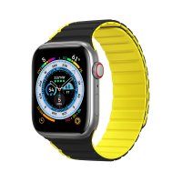 Apple Watch 38/40/41/42mm Armband LD Series Svart Gul