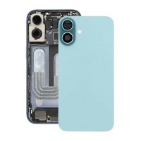iPhone 16 Plus Baksida Glas med Magnet och Kameralins - Grön
