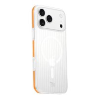 iPhone 17 Pro Skal Korrugerad MagSafe Orange