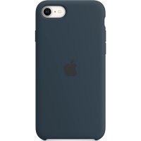 Original iPhone 7/8/SE Skal Silicone Case Abyss Blue