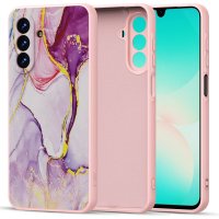 Samsung Galaxy A17 Skal Icon Pink Marble