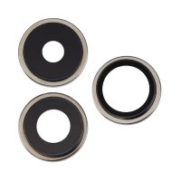 Kameralins med metallram iPhone 15 Pro - Naturlig Titan