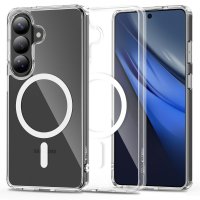 Samsung Galaxy S26 Skal FlexAir Hybrid MagSafe Transparent