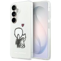 Samsung Galaxy S26 Skal Karl & Choupette MagSafe Vit