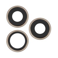 Kameralins med metallram iPhone 15 Pro Max - Naturlig Titan
