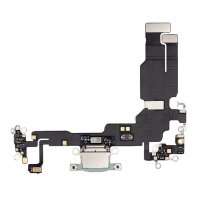 Laddkontakt med Flexkabel till iPhone 15 Plus - Grön