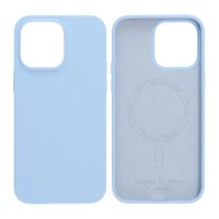 iPhone 14 Pro Max Skal Silikon MagSafe Blå
