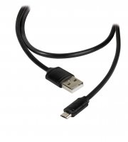 Kabel Micro-USB Ladd-/Synk 2m Svart