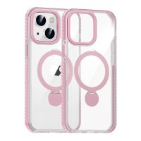 iPhone 13/iPhone 14 Skal Ringstativ MagSafe Rosa