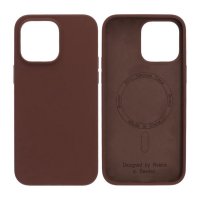 iPhone 14 Pro Max Skal Silikon MagSafe Brun