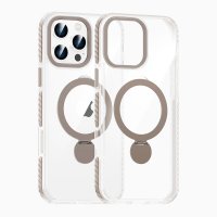 iPhone 16 Pro Max Skal Ringstativ MagSafe Transparent