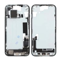 Mittenram med smådelar för iPhone 15 - Blå OEM