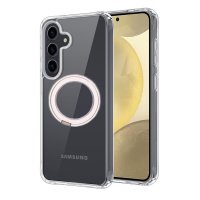 Samsung Galaxy S25 Skal Roterbart MagSafe Stativ Transparent