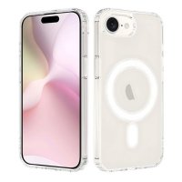 iPhone 16e/17e Skal TPU MagSafe Transparent