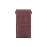 Mobilväska Neck-Bag 6.7" Brun