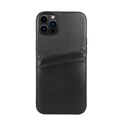 iPhone 14 Plus Skal Backcover with Card Slots Svart