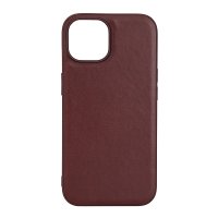 iPhone 15 Skal PU MagSeries Brun