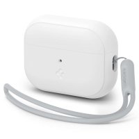 AirPods Pro 2 Skal Silicone Fit + Strap Vit