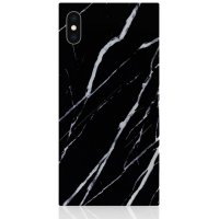 iPhone Xs Max Skal Square Case Marble Svart