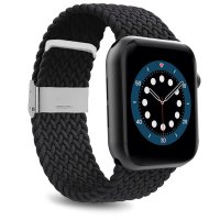 Apple Watch 44/45/46mm/Apple Watch Ultra Armband Loop Svart