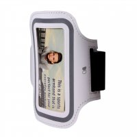 Sportarmband Universal 4.7" Vit