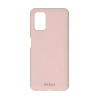Samsung Galaxy A03s Skal Silikon Sand Pink