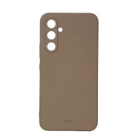 Samsung Galaxy A55 Skal Silikonkänsla Brun