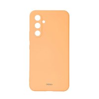 Samsung Galaxy A55 Skal Silikonkänsla Apricot