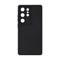 Samsung Galaxy S25 Ultra Skal Silikonkänsla Svart