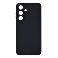 Samsung Galaxy S25 FE Skal Silikonkänsla Svart