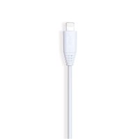 Laddkabel Lightning till USB-A 0.3m MFI Vit