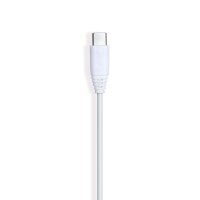 Laddkabel USB-A till USB-C 0.3m Vit
