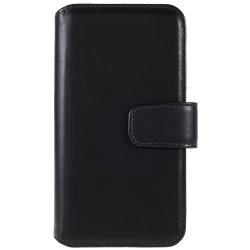 Apple iPhone 7/8/SE Fodral Essential Leather Raven Black