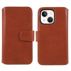 iPhone 13 Mini Fodral Essential Leather Maple Brown